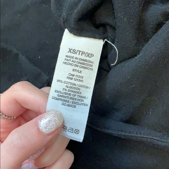 Black tube top - Picture 2 of 2